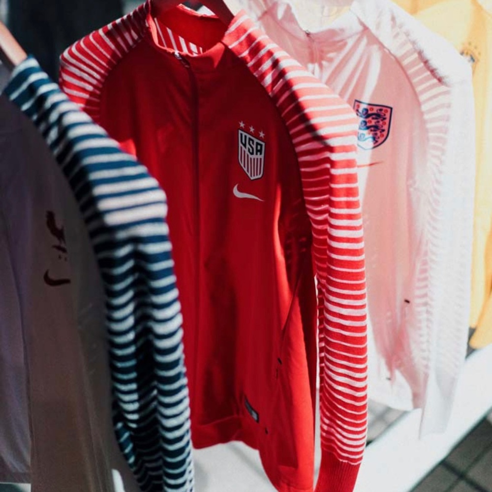 NWT Nike Women's USA Soccer Authentic 2019 FIFA World Cup Anthem Jacket Sz M